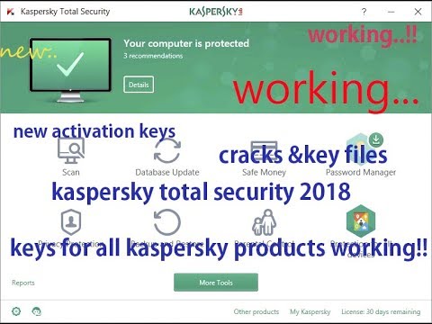Kaspersky internet security key generator